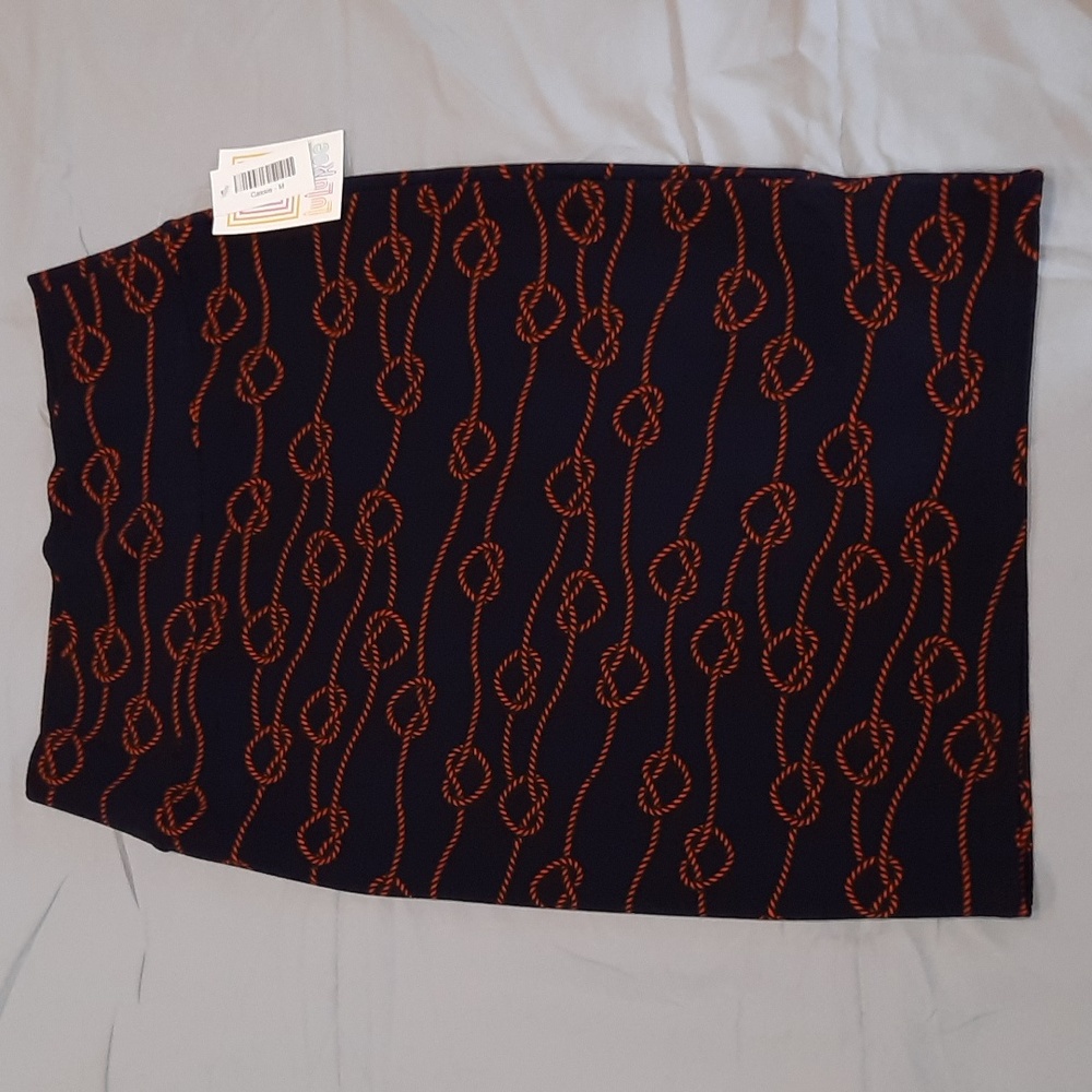 Lularoe Nautical Rope Cassie Skirt